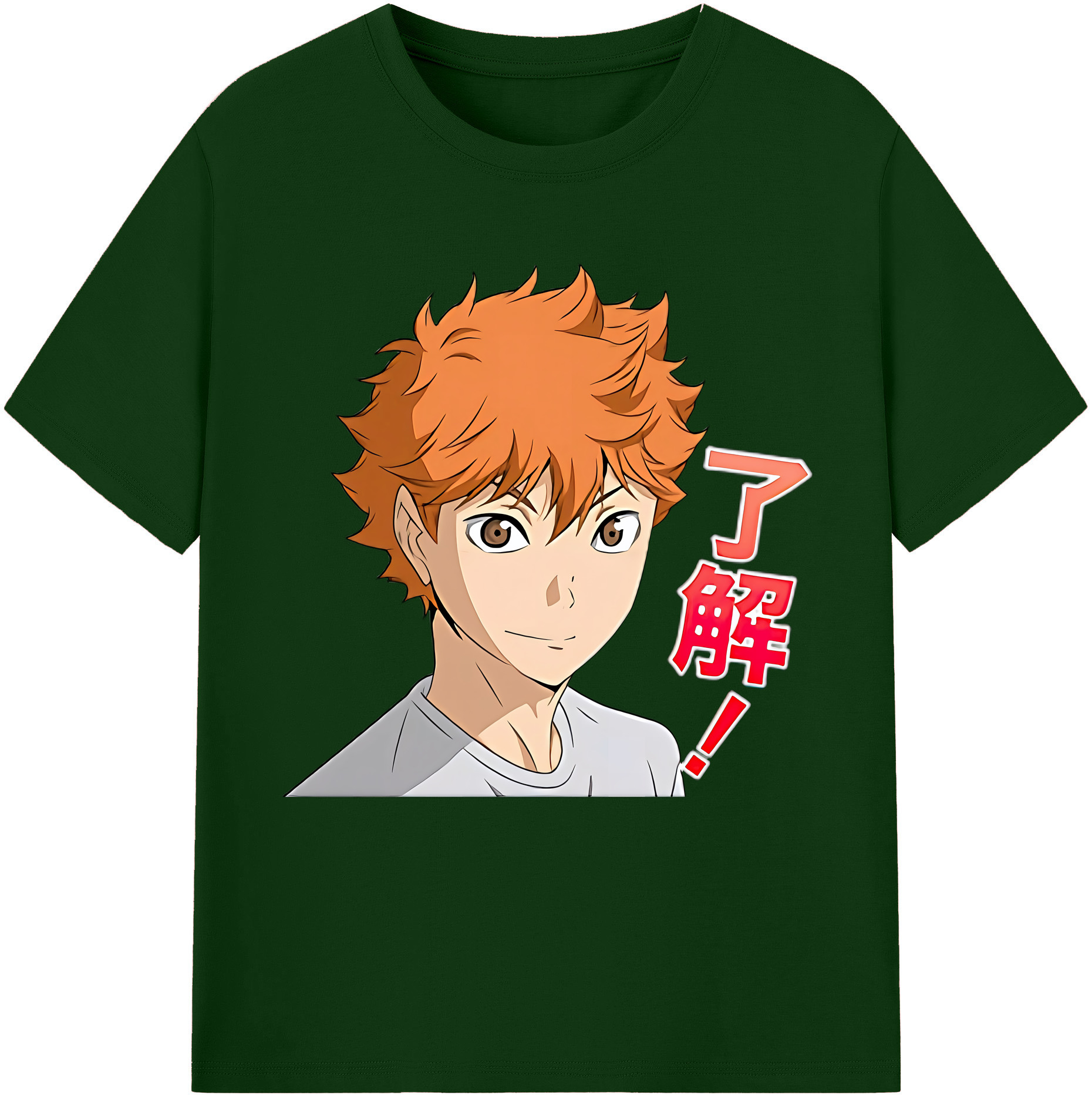 （画像用） ハイキュー!! Haikyu!! 綿100％半袖Tシャツ（フロントプリント）